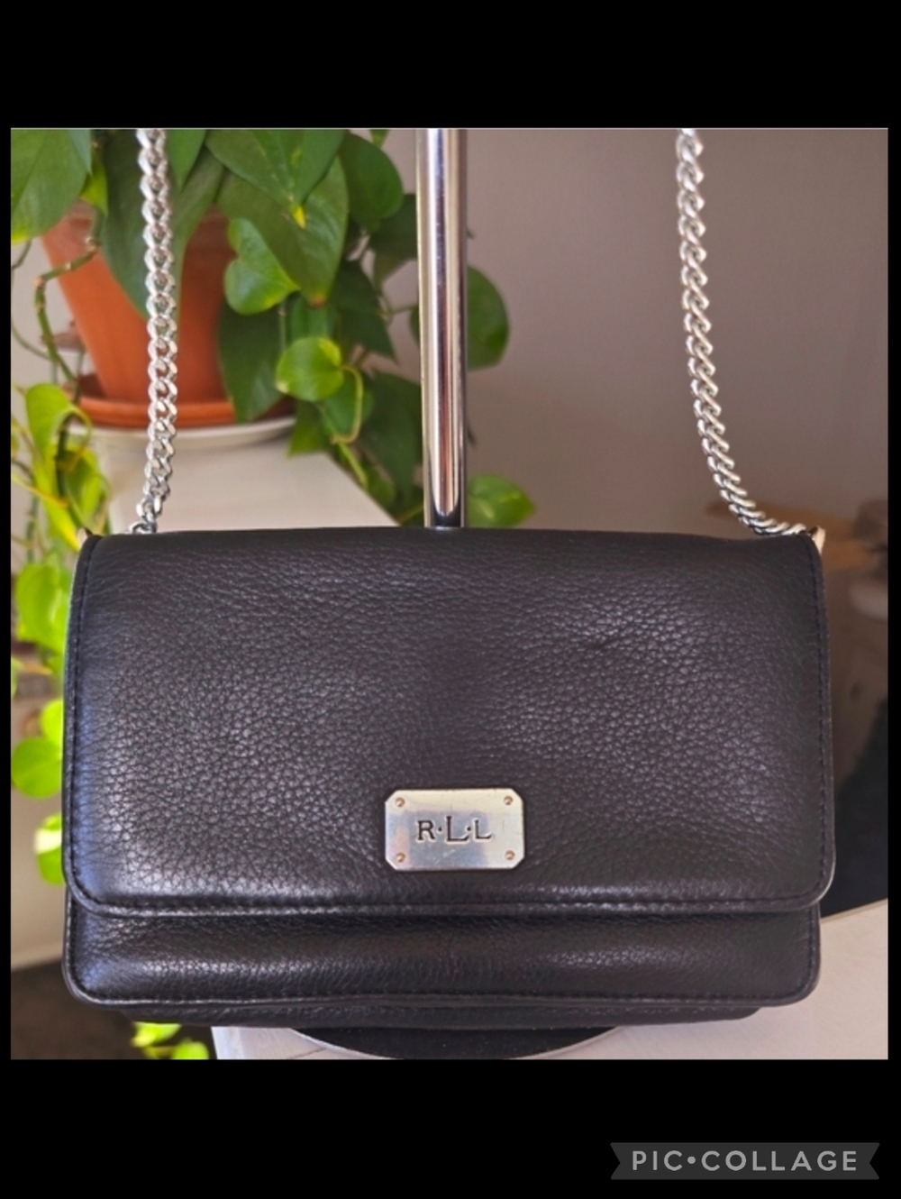 Lauren Ralph Lauren Leather Crossbody/Wallet